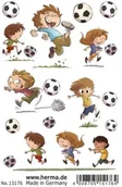 Zabawki kreatywne - Tatuaże - Na boisku - Herma - miniaturka - grafika 1