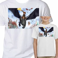 Moda i Uroda OUTLET - 3061 KOSZULKA DZIECIĘCA JAK WYTRESOWAĆ SMOKA 152 - miniaturka - grafika 1