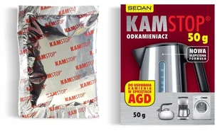 ODKAMIENIACZ W PROSZKU UNIWERSALNY DO CZAJNIKA EKSPRESU PRALKI ŁAZIENKI 50g - Akcesoria i części do ekspresów do kawy - miniaturka - grafika 1