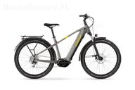 Rowery elektryczne - Winora Yucatan X8 High Szary 2023 - miniaturka - grafika 1