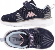 Buty dla dziewczynek - BUTY DZIECIĘCE KAPPA NA RZEP LEKKIE BUCIKI R. 27 - miniaturka - grafika 1