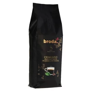 Kawa świeżo palona • CREMA GOLD Fresh Tasty Blend 70% Arabica / 30% Robusta • 500g - Kawa - miniaturka - grafika 1
