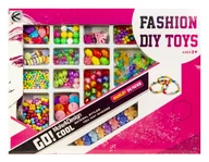 Prace ręczne dla dzieci - Zestaw koralików do tworzenia biżuterii - miniaturka - grafika 1