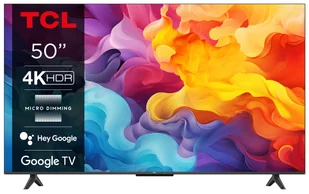 Telewizor TCL P655 50P655 (50") 4K Ultra HD Czarny - Telewizory - miniaturka - grafika 1