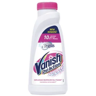 Vanish Oxi Action odplamiacz do białych tkanin w płynie 500ml - Środki do prania - miniaturka - grafika 1