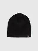 Czapki męskie - 4F Czapka zimowa męska - czarna L - miniaturka - grafika 1