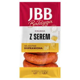 JBB Bałdyga Kiełbasa z serem 470 g - Kiełbasa i wędliny - miniaturka - grafika 1