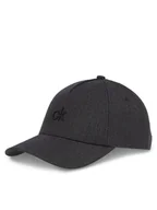 Czapki damskie - Calvin Klein Czapka z daszkiem Raised Embroidery K60K613118 Czarny - miniaturka - grafika 1