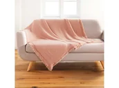 Koce - Douceur KOC PLED CORALINE - PUDROWY RÓŻ 125x150 3574386096010 - miniaturka - grafika 1