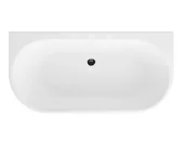 Wanny - Polimat Sola Wanna wolnostojąca przyścienna 150x75 cm różowa 00500 - odbiór osobisty: Kraków, Warszawa - miniaturka - grafika 1