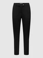 Spodnie damskie - Spodnie materiałowe z efektowną przędzą model ‘Kate’ - miniaturka - grafika 1