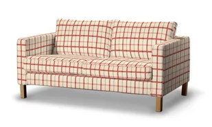 Dekoria Pokrowiec na sofę Karlstad 2-osobową nierozkładaną krótki ecru tło czerwona kratka Sofa Karlstad 2-osobowa Avinon 617-131-15 - Pokrowce na meble Dekoria Pokrowiec na sofę Karlstad 2-osobową nierozkładaną krótki ecru tło czerwona kratka Sofa Karlstad 2-osobowa Avinon 617-131-15 - Pokrowce na meble - miniaturka - grafika 1