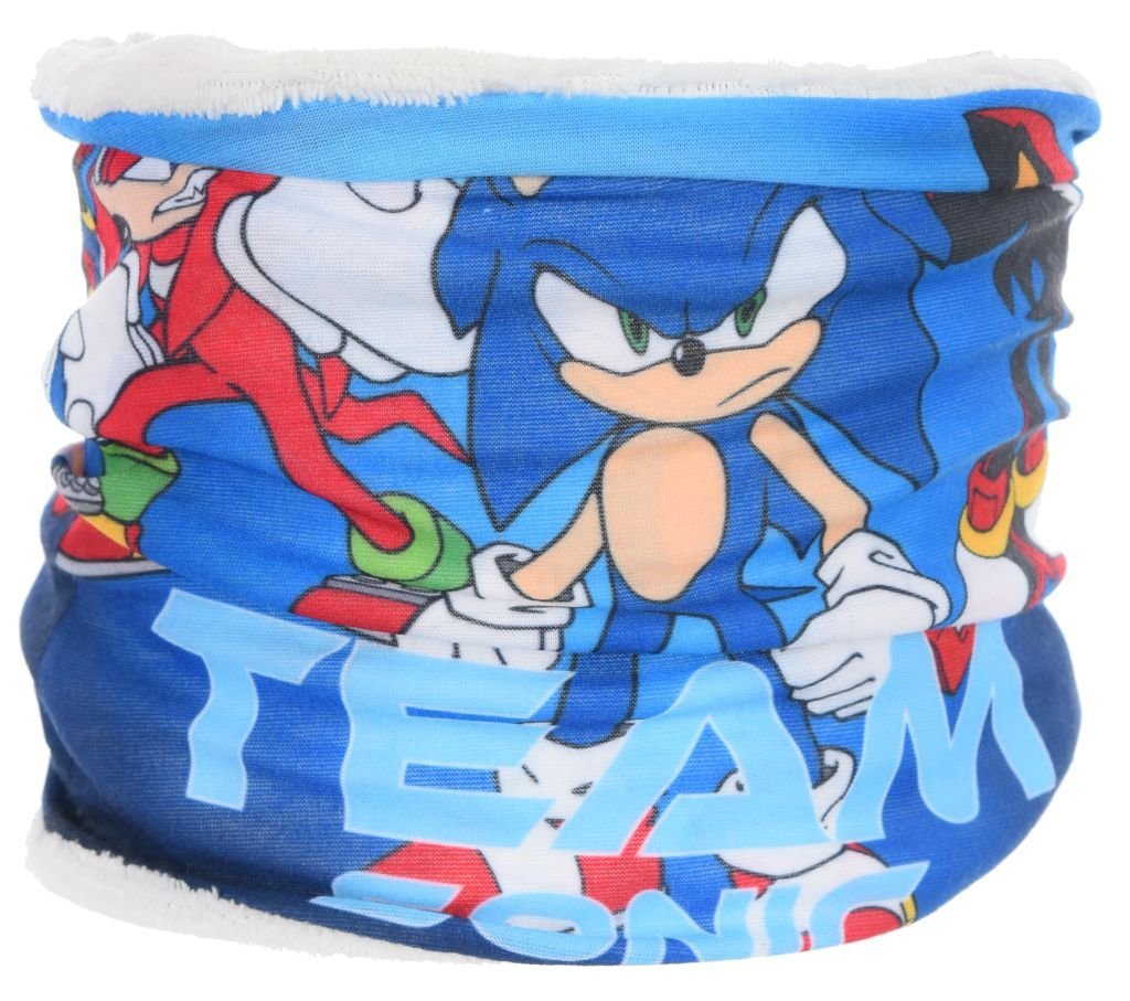 Ocieplany komin dla chłopca Sonic the Hedgehog rozmiar uniwersalny