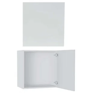 SZAFKA SŁUPEK VIDA 5 WISZĄCA 50CM BIEL POŁYSK - Regały - miniaturka - grafika 1