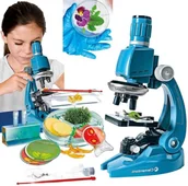 Mały naukowiec - Mega Mikroskop Dla Dzieci Dziecięcy Eksperymenty Dla Dzieci Zabawki Kreatywne Naukowe Zestawy - miniaturka - grafika 1