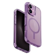 Etui i futerały do telefonów - UNIQ etui Combat iPhone 16 Plus 6.7" Magclick Charging różowy/grape pink - miniaturka - grafika 1