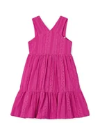 Sukienki i spódniczki dla dziewczynek - Mayoral Sukienka letnia 3962 Czerwony Regular Fit - miniaturka - grafika 1