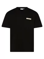 Koszulki męskie - Calvin Klein - T-shirt męski, czarny - miniaturka - grafika 1