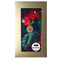 Sztuczne kwiaty - Stelaż Do Bukietu+7 Mydlanych Goździków DIY - miniaturka - grafika 1