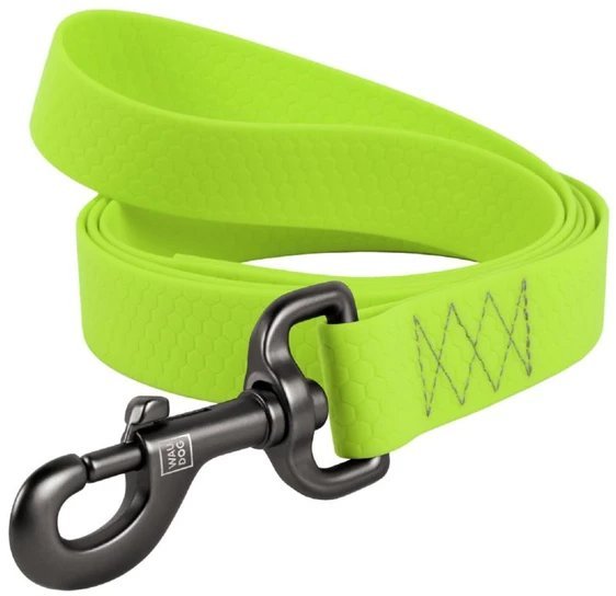 WAU DOG SMYCZ WATERPROOF 2,0/305cm PVC ZIELONA