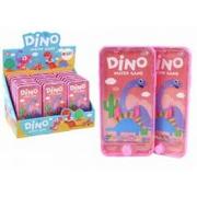 Zabawki interaktywne dla dzieci - Gra wodna Dinozaur różowa Leantoys - miniaturka - grafika 1
