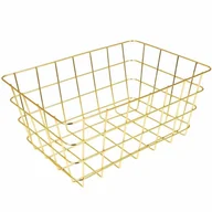 Pozostałe akcesoria kuchenne - Excellent Houseware EH Koszyk na owoce warzywa kosz patera miska ZŁOTY 126051 - miniaturka - grafika 1