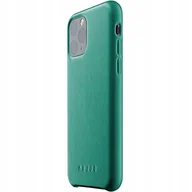 Etui i futerały do telefonów - Mujjo BV Full Leather Case etui skórzane do iPhone 11 Pro zielone IEOMU11PAG - miniaturka - grafika 1