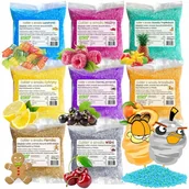 Cukier i słodziki - Cukier 8x 100g Kolory i Smaki w Saszetkach + Dodatki Zestaw Wariant 2 - miniaturka - grafika 1
