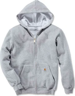 Carhartt Bluza Zip Hooded szara, rozmiar L - Bluzy męskie - miniaturka - grafika 1