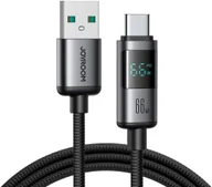 Kable USB - Kabel Joyroom S-A16 Pro Prism Series 66W USB-A - USB-C z wyświetlaczem 1,2m - czarny - miniaturka - grafika 1