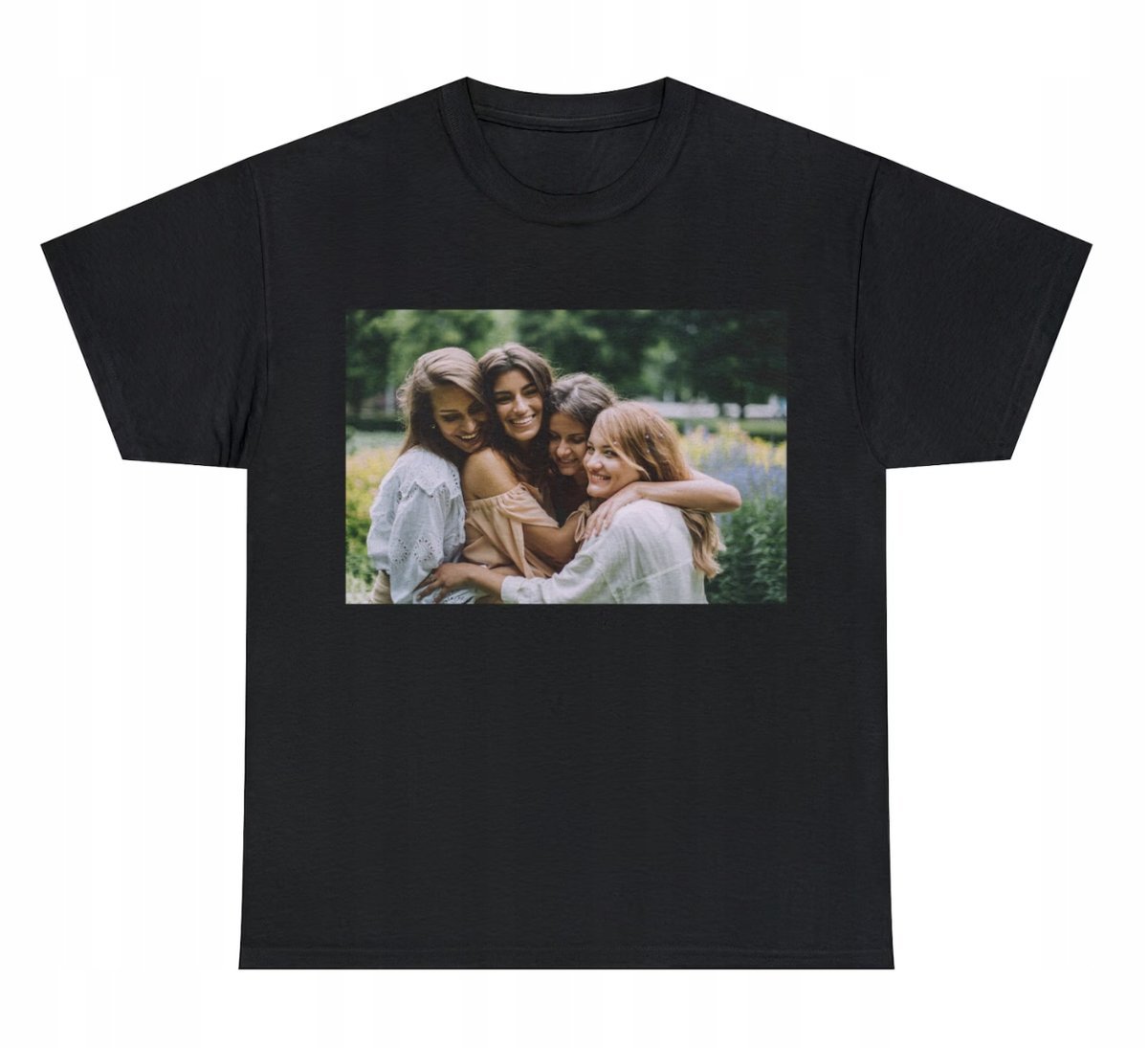 FOTO KOSZULKA Z TWOIM ZDJĘCIEM LOGO TEKST DOWOLNY NADRUK NAPISY PREZENT