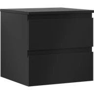 Szafki łazienkowe - Mexen Orio szafka łazienkowa podumywalkowa 50 cm z blatem, 2 szuflady, czarna mat - 91A10-05047-2-BFFC71 - miniaturka - grafika 1