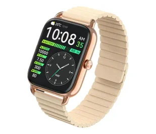 Haylou RS4 Plus Złoty - Smartwatch - miniaturka - grafika 1