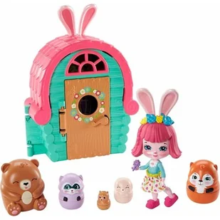 Mattel Enchantimals. Domek zwierzaczki niespodz. GTM47 rozkładany - Domki dla lalek - miniaturka - grafika 1