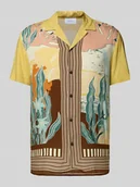 Koszule męskie - Koszula casualowa z wiskozy model ‘Rick’ - miniaturka - grafika 1