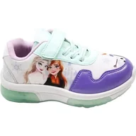 Buty dla dziewczynek - CERDÁ LIFE'S LITTLE MOMENTS Dziewczęce buty sportowe Frozen ze światłami LED i lekką podeszwą EVA, komfort i styl, sneakersy, Fioletowy, 30 EU - miniaturka - grafika 1