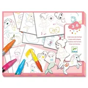 Zabawki kreatywne - Djeco, zestaw kreatywny Świat dziewczynki, DJ08996 - miniaturka - grafika 1