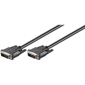 Adaptery i przejściówki - Goobay DVI-D FullHD cable Dual Link nickel plated Black DVI cable 1.8 m 93573 - miniaturka - grafika 1