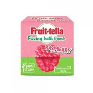 Pozostałe akcesoria do kąpieli i SPA - Fruit-tella, Kula Musująca Do Kąpieli, Malina, 140g - miniaturka - grafika 1