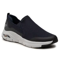 Sneakersy damskie - SKECHERS Sneakersy Banlin 232043/NVY Navy - miniaturka - grafika 1