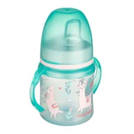 Kubki dla dzieci - Canpol babies EasyStart, Kubek treningowy, 120 ml, Sweet fun, Zielony królik - miniaturka - grafika 1