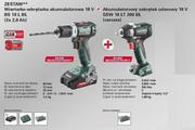 Zestawy narzędziowe - METABO ZESTAW COMBO 18V WKRĘTARKA BS 18 L BL + KLUCZ SSW 18 LT 300 BL 2x2,0 1x4,0Ah - miniaturka - grafika 1