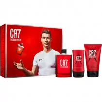 Cristiano Ronaldo Cristiano Ronaldo CR7 zestaw Edt 100 ml + Żel pod prysznic 150 ml + Balsam po goleniu 100 ml dla mężczyzn - Zestawy perfum męskich - miniaturka - grafika 1