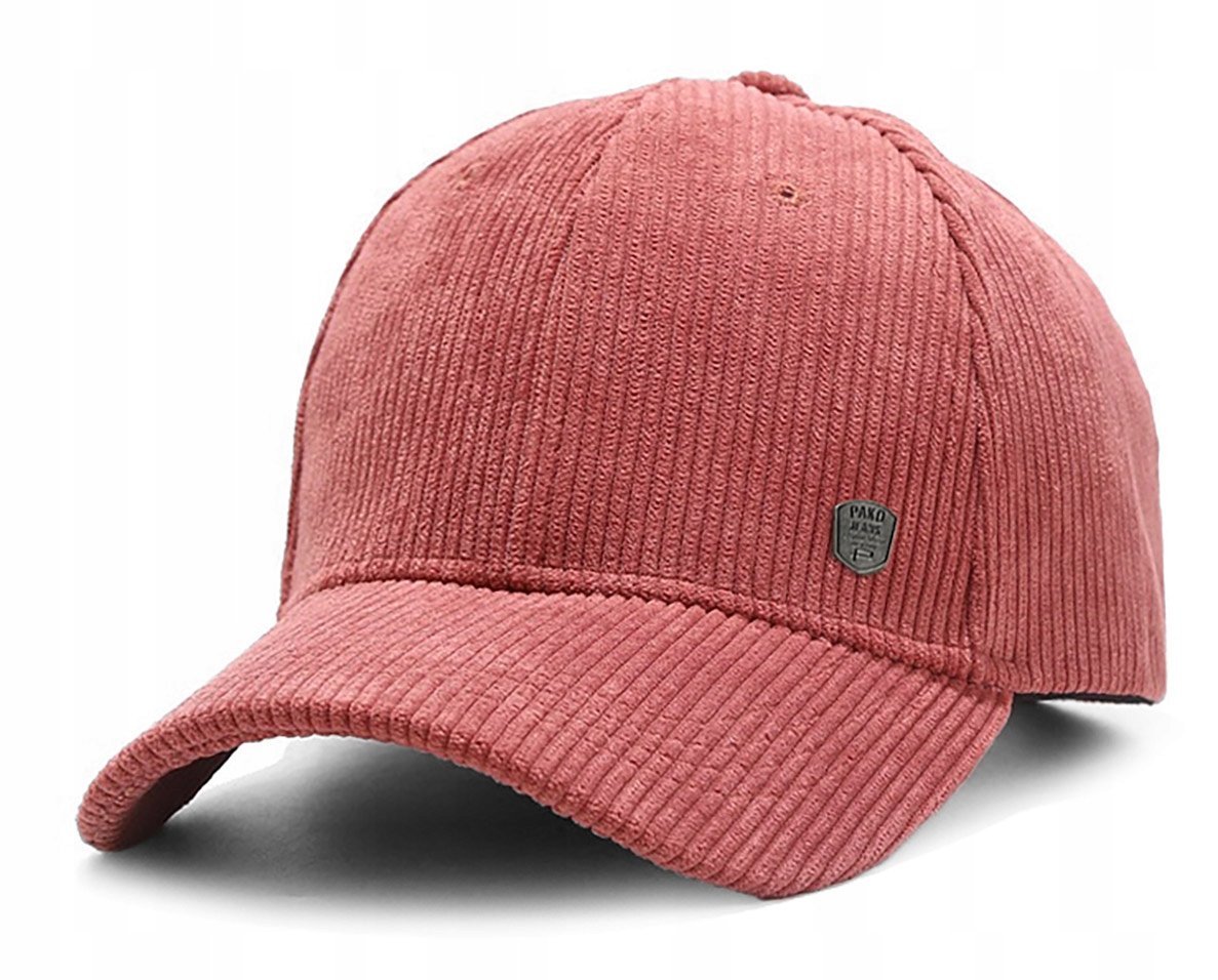 Czapka z daszkiem bejsbolówka sztruks Pako Jeans