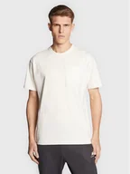 Koszulki męskie - New Balance T-Shirt MT23567 Écru Relaxed Fit - miniaturka - grafika 1