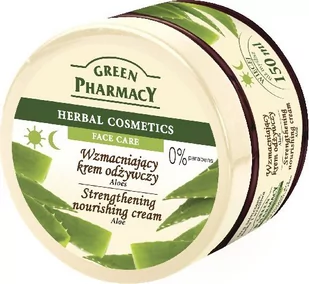 Green Pharmacy Wzmacniający Krem do twarzy odżywczy Aloes 150ml - Kremy do twarzy - miniaturka - grafika 1