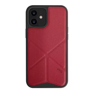 Uniq UNIQ etui Transforma iPhone 12 mini 5,4" czerwony/coral red - Etui i futerały do telefonów - miniaturka - grafika 1