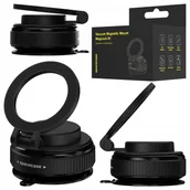 Uchwyty samochodowe do telefonów - Spacecase Vacuum Magnetic Mount MagLock S1 - miniaturka - grafika 1