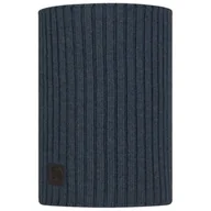 Apaszki i szaliki damskie - Buff Norval Merino Neckwarmer 1242447881000, unisex komin granatowy - miniaturka - grafika 1