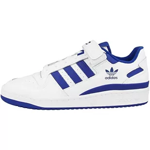 adidas Męskie buty Forum Low Sneaker, Ftwr White Ftwr White Team Royal Blue, 43 1/3 EU - Moda i Uroda OUTLET - miniaturka - grafika 1
